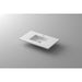 VIVA Stone 36" Matte White,  Solid Surface Countertop