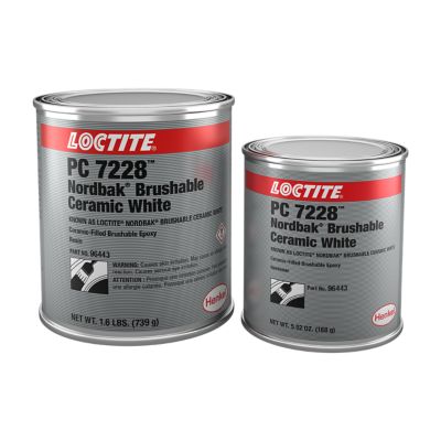 Nordbak White Brushable Ceramic Epoxy, 2 lb Kit