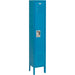 Global Industrialâ€žÂ¢ InfinityÂ® 1-Tier 1 Door Locker,  12"Wx12"Dx60"H,  Blue,  Unassembled