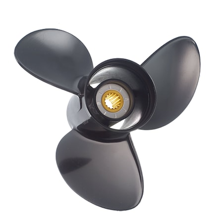Solas 5011-078-09 Amita 3 Aluminum 3-Blade Propeller - RH,  7.8" Diameter x 9" Pitch x 12-Spline