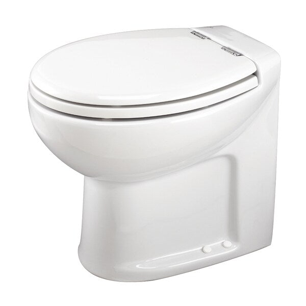 Thetford 38024 Tecma Silence Plus 1 Mode,  12V Marine Toilet w Electric Solenoid-High Profile,  White