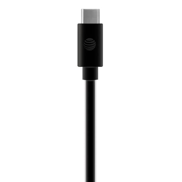 Charge and Sync USB to USB-C Cable with Lightning Connectors, 4 Feet