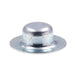 Axle Hat Push Nuts,  5/16 in.,  Zinc Plated Steel,  10-Pack