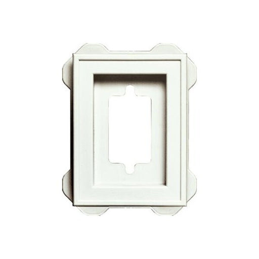 Wht Recessed Mini Block