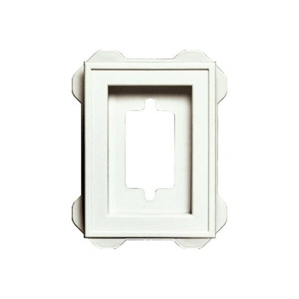 Wht Recessed Mini Block