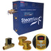Oasis 12 KW Bath Generator with Auto Drain in Polished Gold