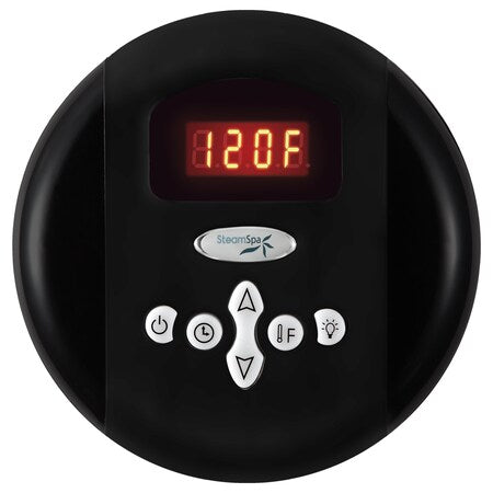 Programmable Control Panel with Presets in Matte Black