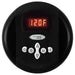 Programmable Control Panel with Presets in Matte Black