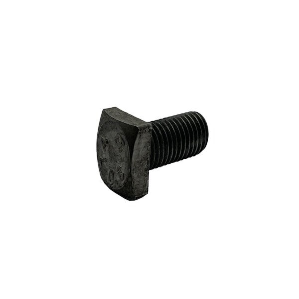 Square Head Bolt,  Steel,  Grade 8,  Plain,  #1-8 Thread Size,  16" Lg