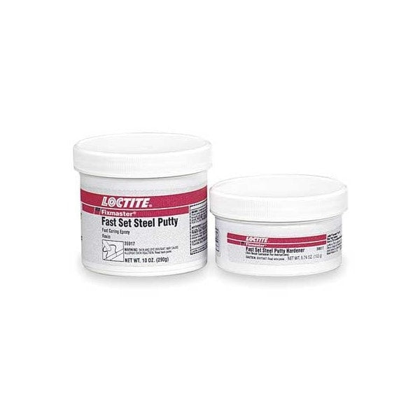 Gray Fixmaster® Fast Set Steel Putty, 1 lb. Kit