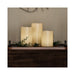 Hastings Home 3-piece LED Flameless Decorative Candles, Remote Controlled and Timer, 4, 5, 6-inch