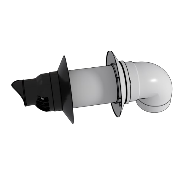 Concentric Vent Termination