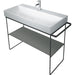 Glass Inserts In Metal Consoles F.