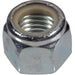 No.6-32 Zinc Plated Nylon Insert Stop Nuts, 100PK