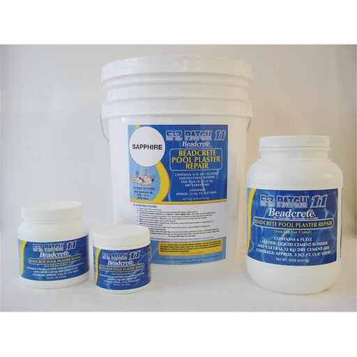 50 lbs NPT JewelScapes Reflective Series Sapphire Glass Bead Plaster