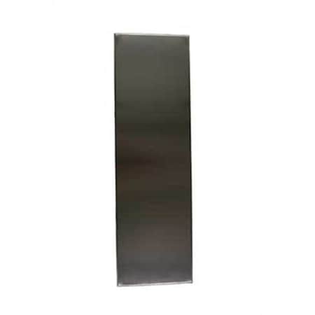 58" x 60" Panel Toilet Partition, 304 Stainless Steel, Satin