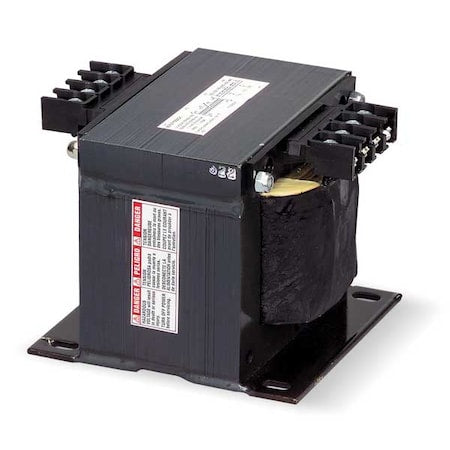 Control Transformer, 250 VA, Not Rated, 12/24V AC, 120V AC