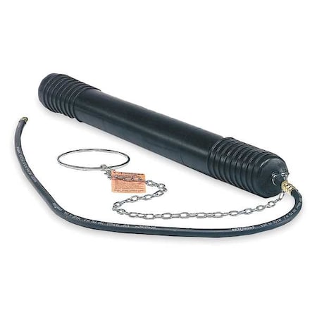 Test Ball Plug,Pneumatic,3-4 In