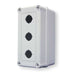 PushButtonEnclosure,30mm,3Holes,Plastic