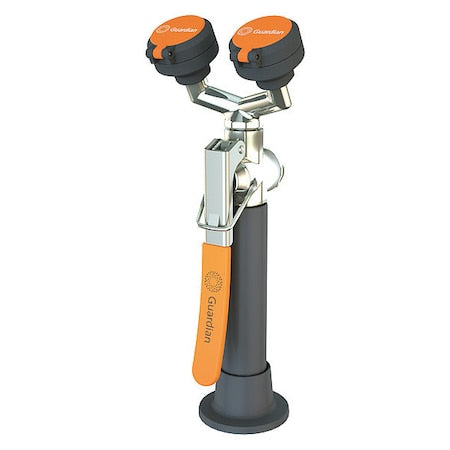 Dual Head Drench Hose, Counter Mount, 8 ft Hose, 3/8 in NPT Inlet