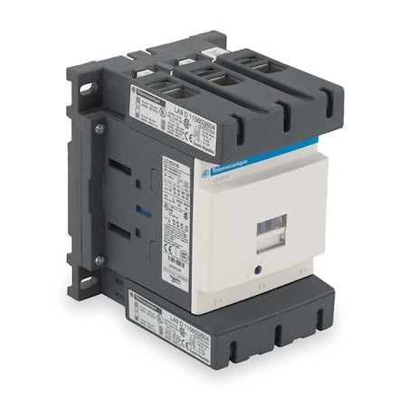 IEC Magnetic Contactor, 1NC/1NO, 480V AC, 3 P, Non-Reversing, Screw Clamp