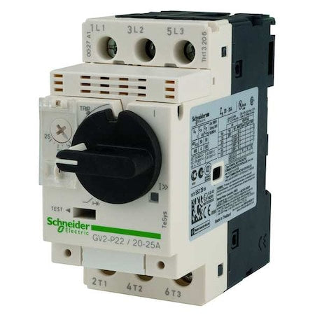 Manual Motor Starter, Not Applicable, 3 P, 3 Phase, Selector Switch, 0.40 A