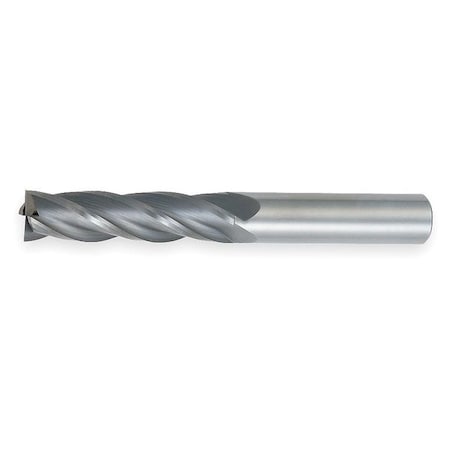 End Mill,Carbide,TiAlN,5/8,4 FL,Sq End