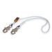 Restraint Lanyard, 6 ft. Length, Snap Hook, Steel, 1 Leg(s), 310 lb. Weight Capacity
