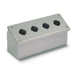 PushButtonEnclosure,30mm,4Holes,Steel