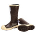 Men's Servus Rubber Boot, Steel Toe, 15" Height, Tan, 9