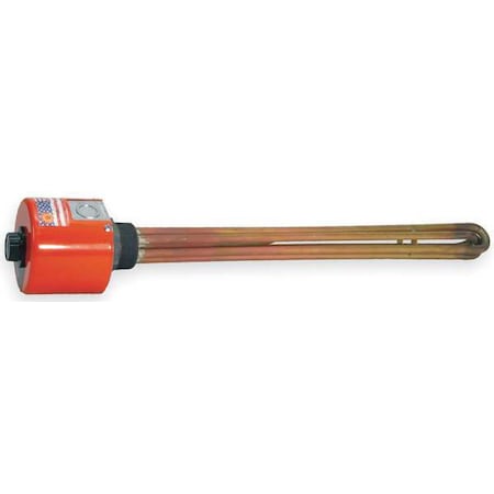 Screw Plug Immersion Heater,61 sq. in.