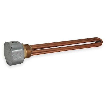 Screw Plug Immersion Heater,14-7/8 In. L