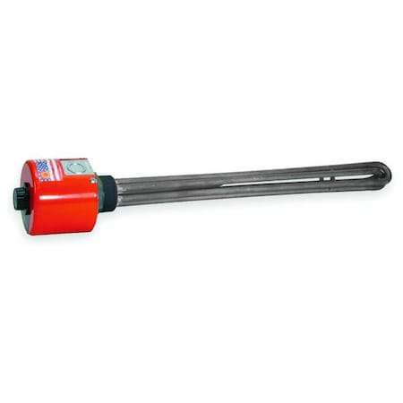 Screw Plug Immersion Heater,63 W/sq in
