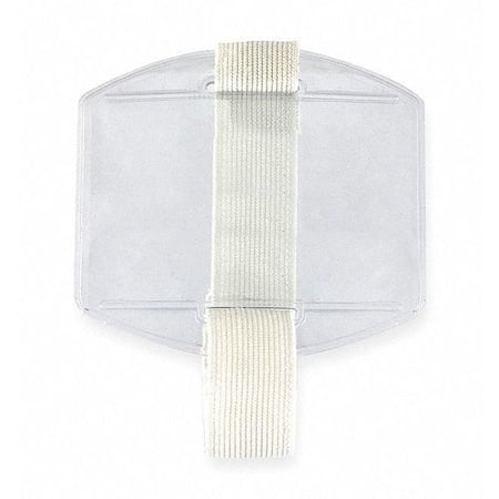 Arm Band Badge Holder, PK5, Width: 4 in