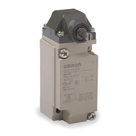 Heavy Duty Limit Switch, No Lever, Rotary, SPDT, 10A at 600V AC, Actuator Location: Side