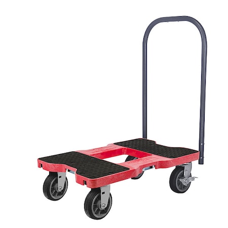 Platfrm Truck,1500lb,32inLx20-1/2inW,Red