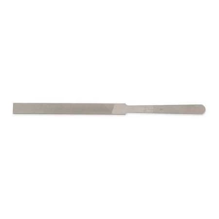 5-1/4" Double Cut Thin Rectangular Tungsten Point File - Boxed