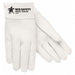 Red Ram Welding Gloves, Straight Cuff, Straight Thumb, Premium Goatskin, XS, 12 PK