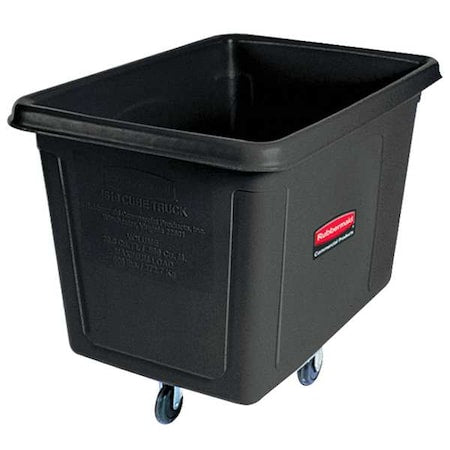 Cube Truck,5/16 cu. yd.,300lb. Cap,Black