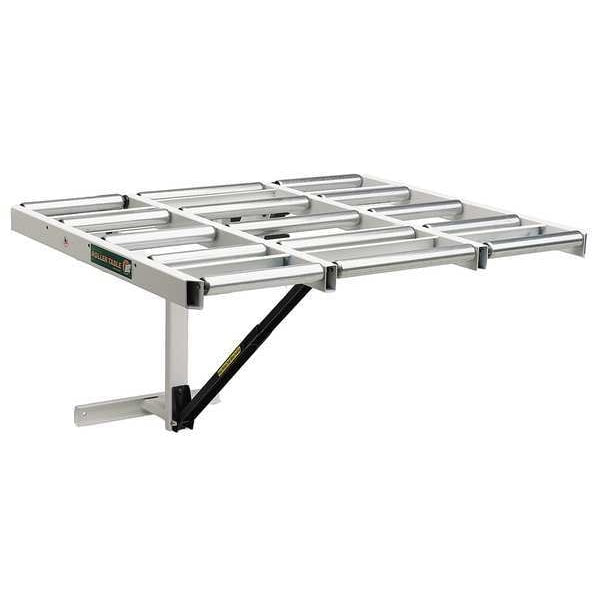 Outfeed Roller Table,  Aluminum,  200 lb.