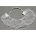 Beard Cover, Nylon, 20 in Dia., White, Universal, 1000 PK