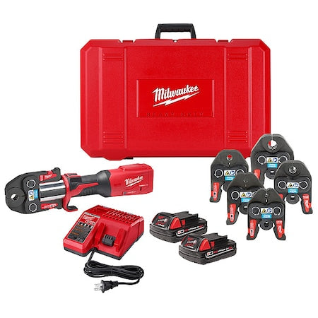 2922-22M Press Tool Kit M18 FORCE LOGIC with One-Key, For 1/2 in to 4 in, 18V