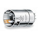 Locking Plug, Non-NEMA, 50 A, 125/250V AC, Single Phase, 3 Pole, Screw Terminals, Silver