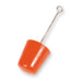 Drain Plug,Orange,6 In