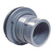 Bulkhead Tank Fitting, CPVC, 1 in, 1 in