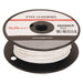 High Temp Lead Wire, PTFE, 14 AWG, White, 100 ft