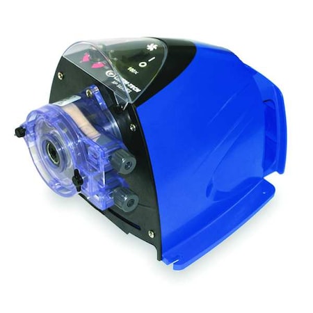 PeristalticChemMeteringPump,9gpd,110psi