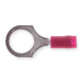 Ring Terminal, 1/2 in Stud Size, 16 AWG, 600 V, Nylon Insulated, Red, Crimp Termination Only