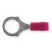 Ring Terminal, 5/16 in Stud Size, 16 AWG, 600 V, Nylon Insulated, Red, Crimp Termination Only