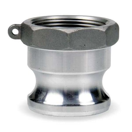 Cam and Groove Adapter,  Male,  Type A,  2 in Coupler Size,  2 in Hose Fitting Size